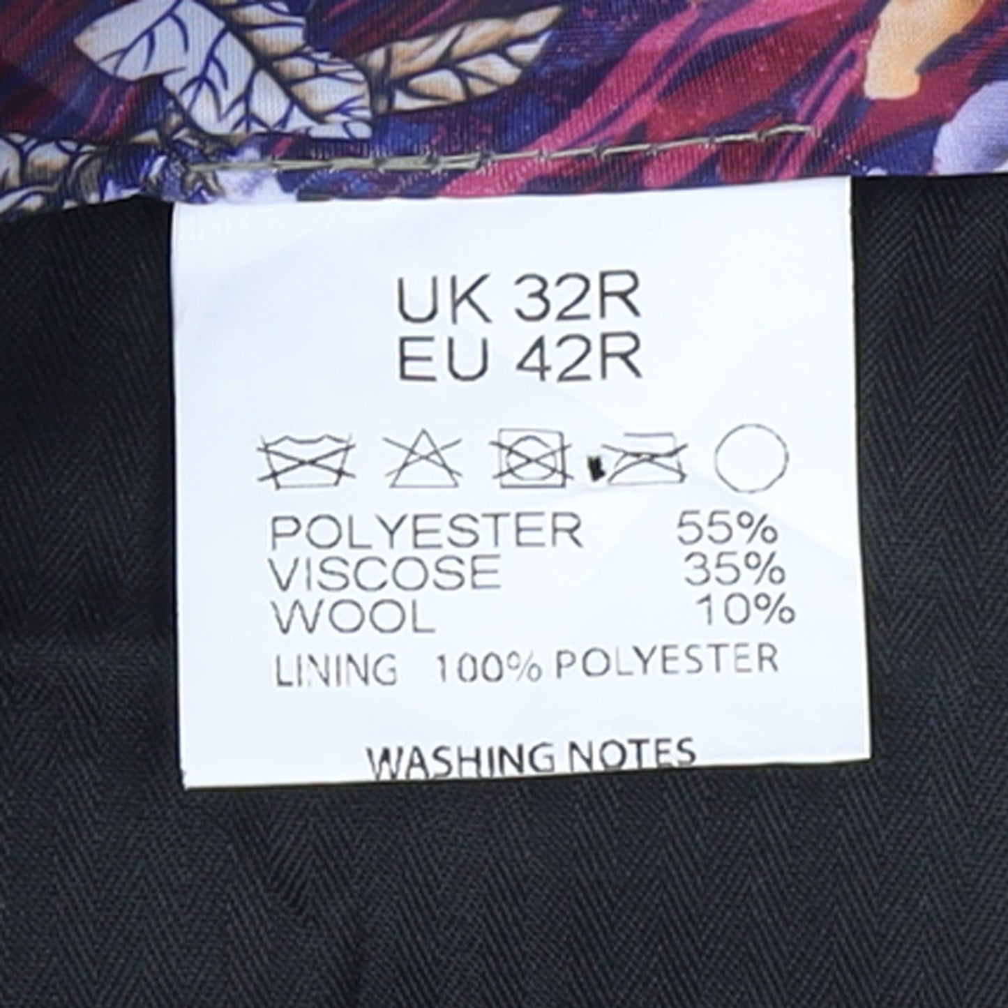 House of Cavani Men's Brown Check Tweed Trousers 32R Regular Fit