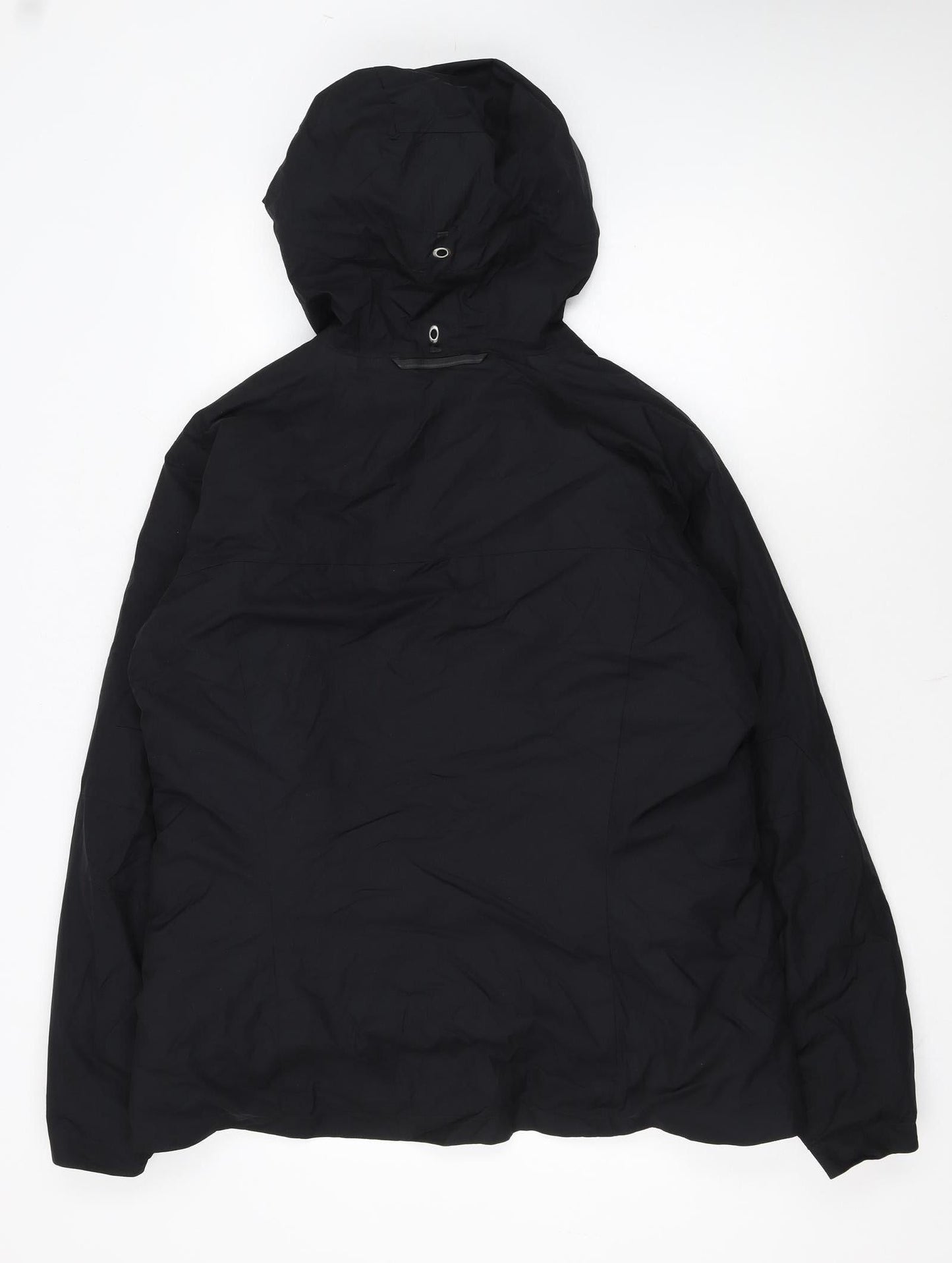 Haglöfs Women's Black Waterproof Hooded Rain Jacket L