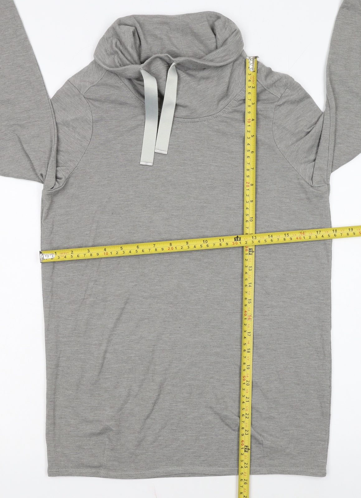 Craghoppers Women’s Grey Pullover Hoodie UK 6 Long Sleeve Lightweight