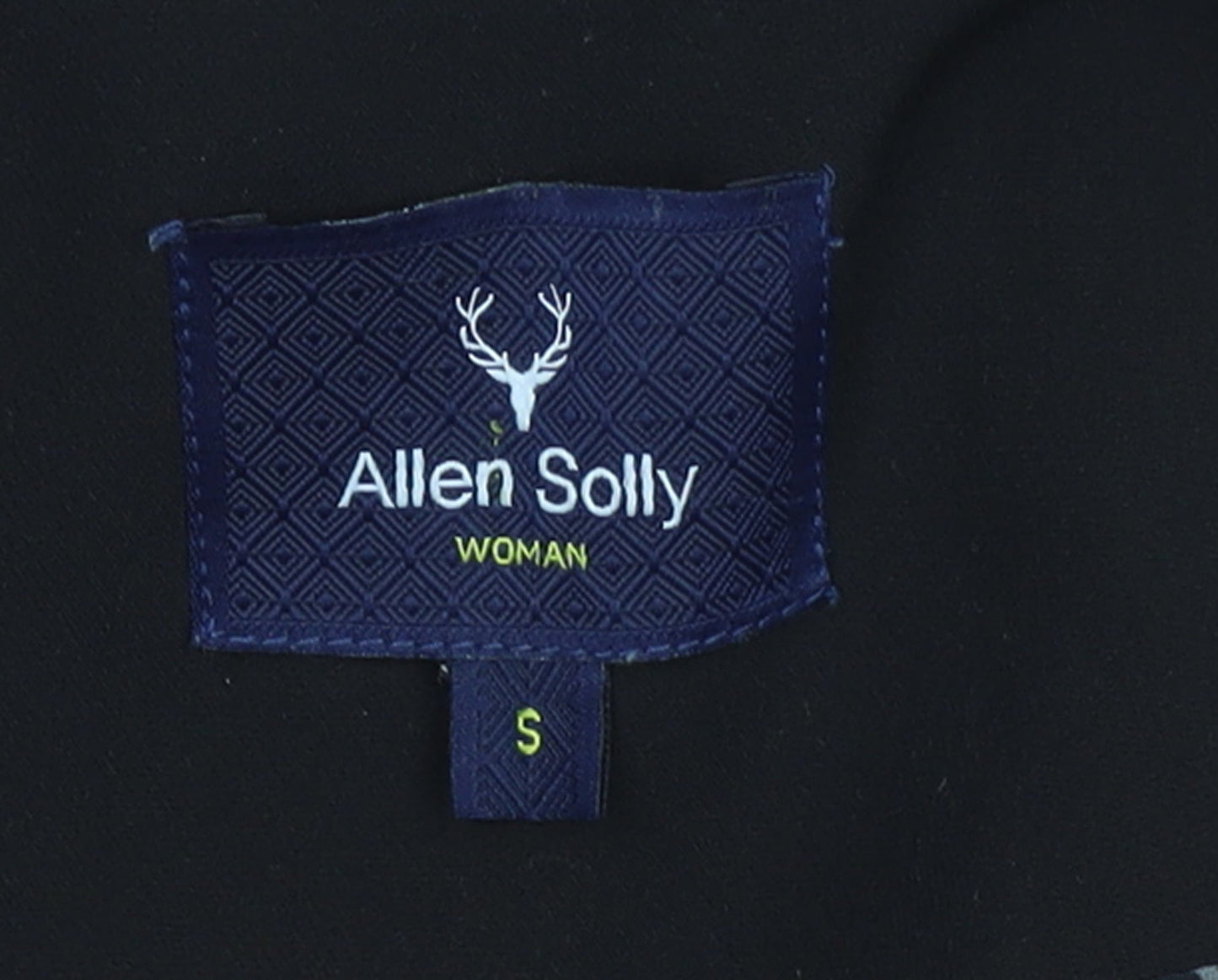 Allen Solly Woman Black Small Slim Fit Single-Breasted Blazer