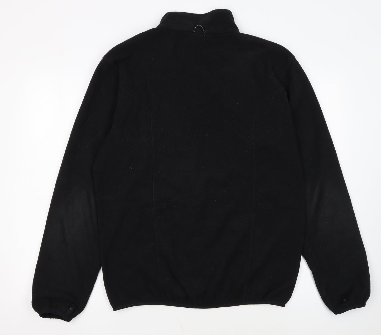 The North Face Mens Black Full Zip Fleece Jacket Size M