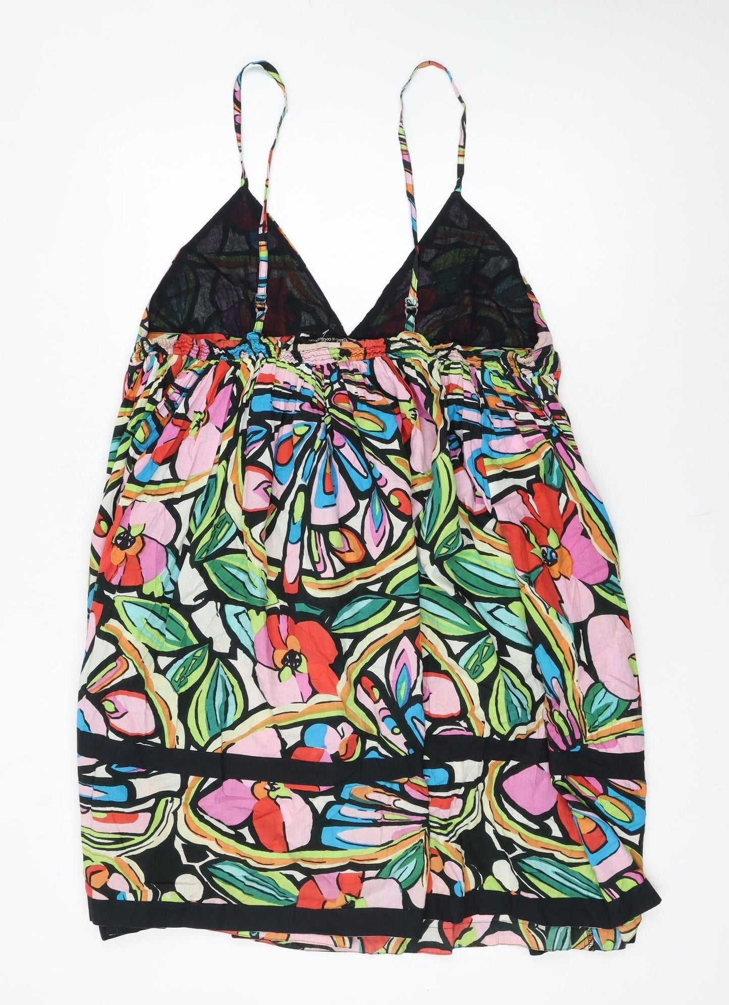 Club Z Collection Women’s Multicoloured Floral Cotton Slip Dress XL