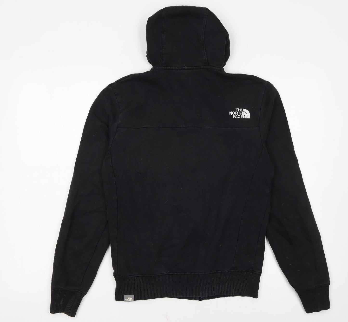 The North Face Men’s Black XS Full Zip Hoodie Cotton Fleece