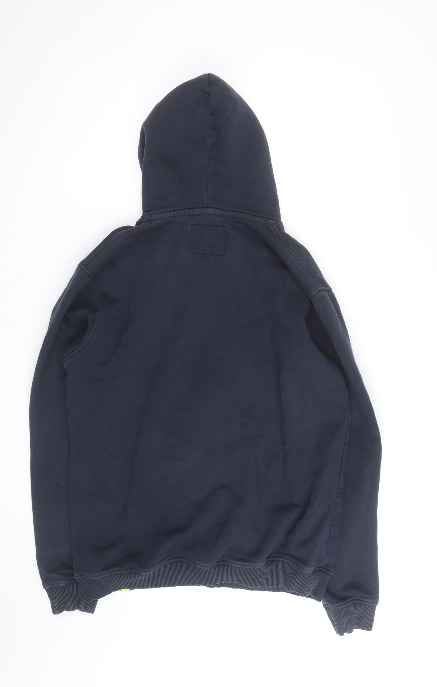 Go Ape Men’s Blue Pullover Hoodie Large Graphic Logo Adventure