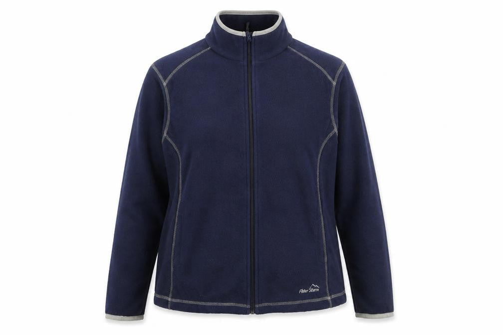 Peter Storm Women’s Navy Full Zip Fleece Sweatshirt Size 18