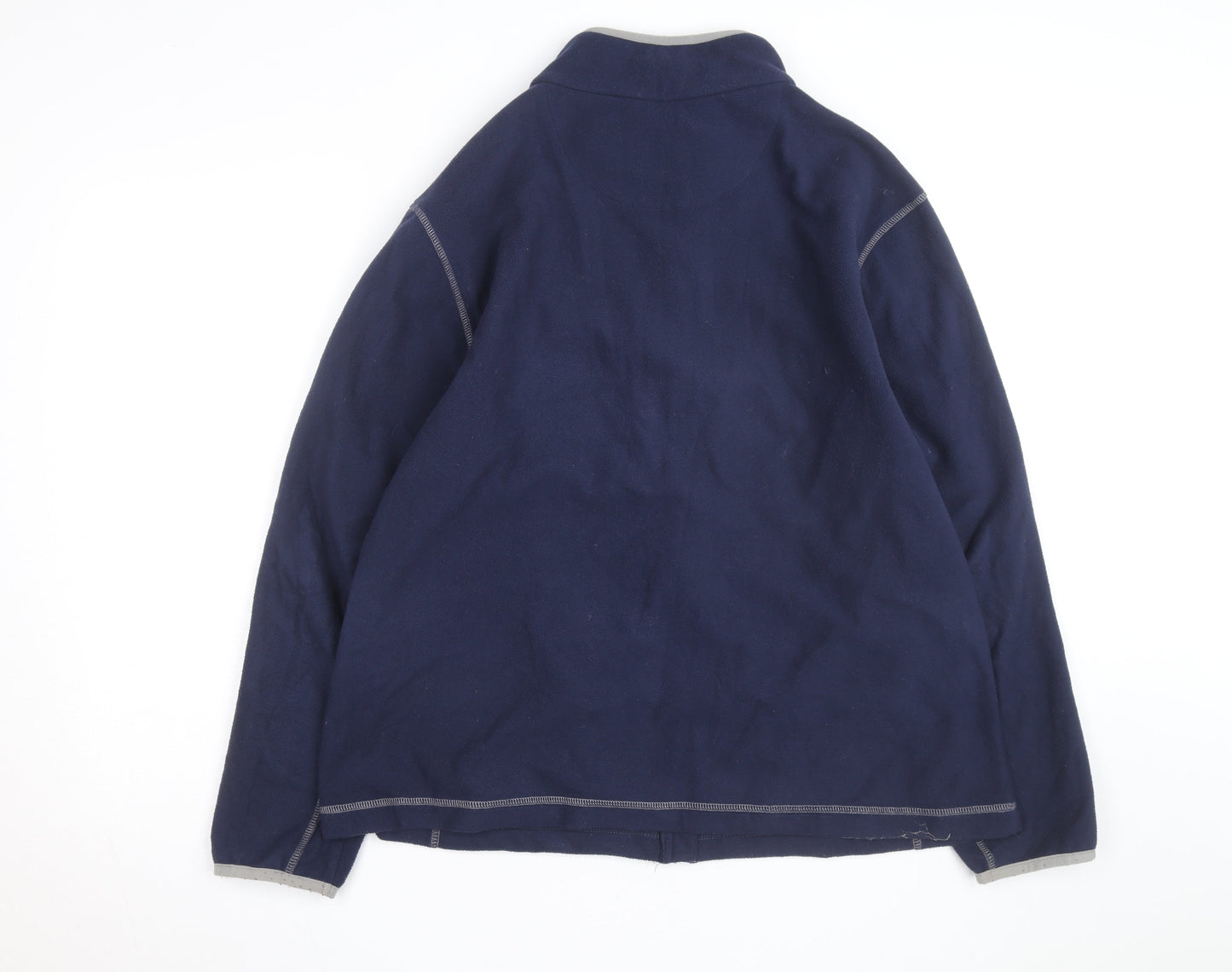 Peter Storm Women’s Navy Full Zip Fleece Sweatshirt Size 18