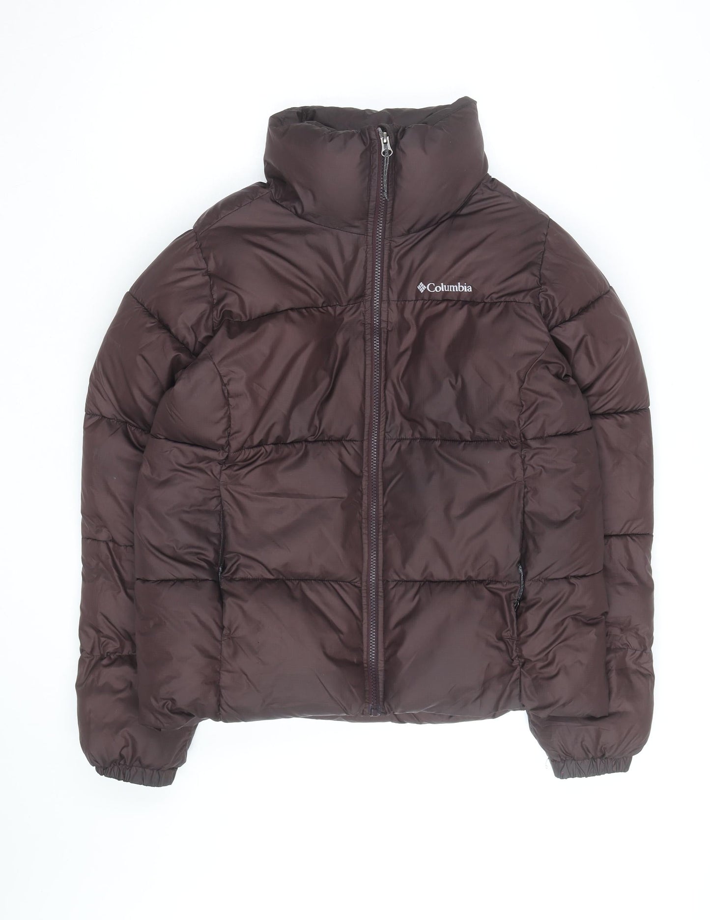 Columbia Men's Brown Puffer Jacket Size M Insulated Winter Coat
