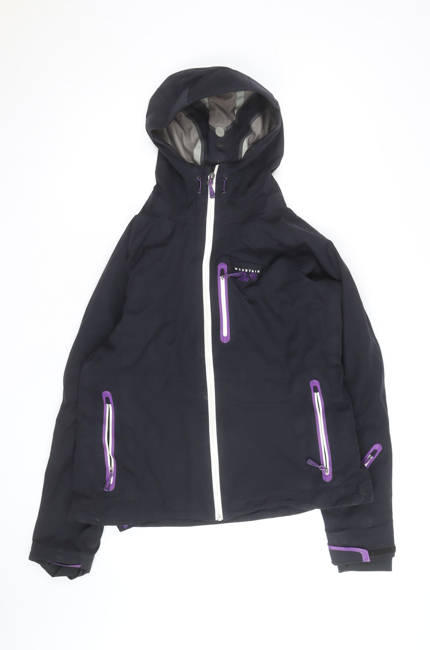 Mountain Hardwear Womens Black M Waterproof Ski Jacket Hooded Outdoor