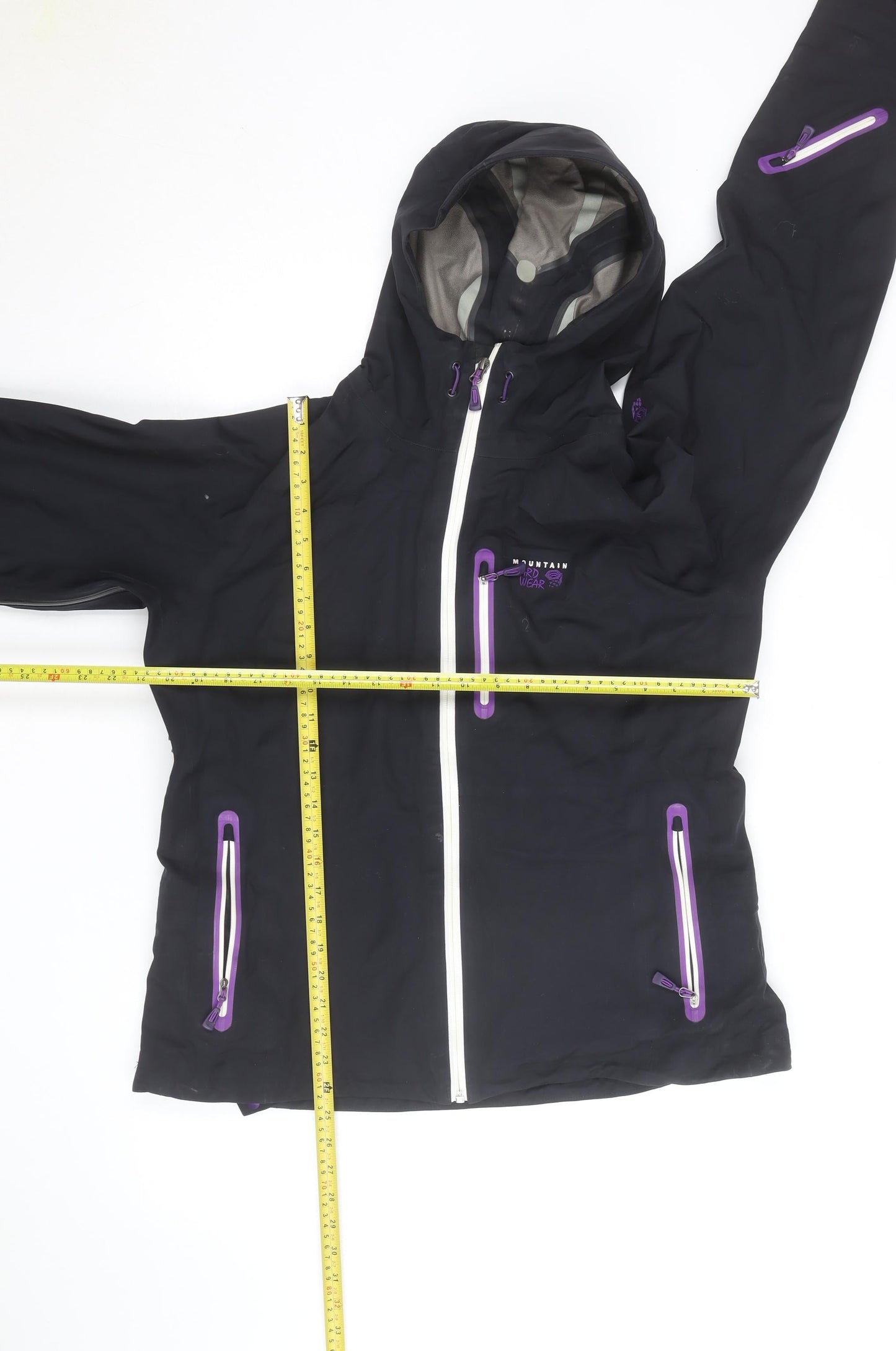 Mountain Hardwear Womens Black M Waterproof Ski Jacket Hooded Outdoor