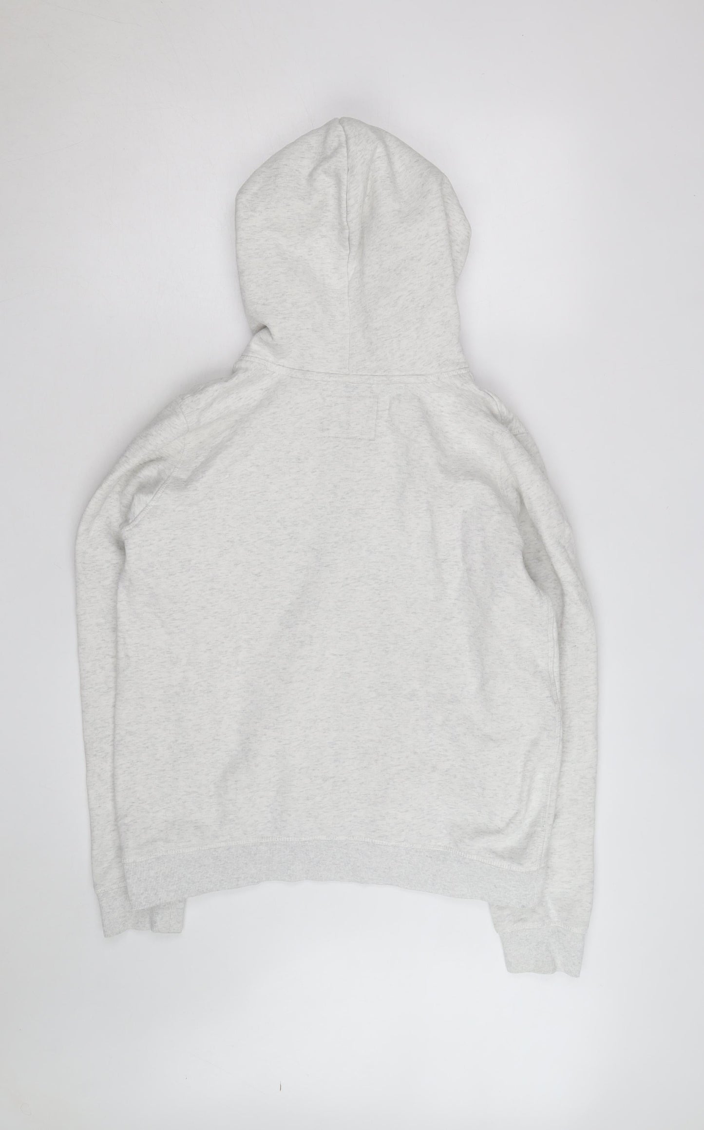 Jack Wills Women's Grey Pullover Hoodie Size 12 Cotton Blend Casual