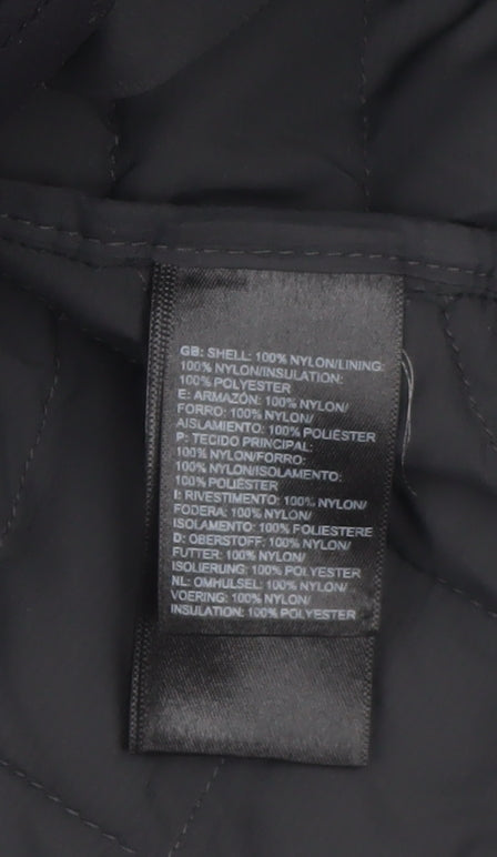 The North Face Men's Black M Quilted Hooded Puffer Jacket