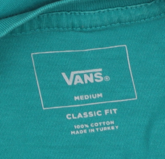 Vans Men's Multicoloured Classic Fit Cotton T-Shirt Medium