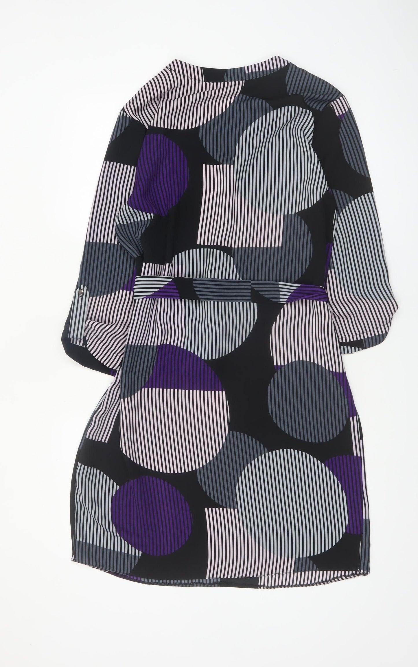 Principles by Ben de Lisi Women’s Multicoloured Geometric Shift Dress Size 14