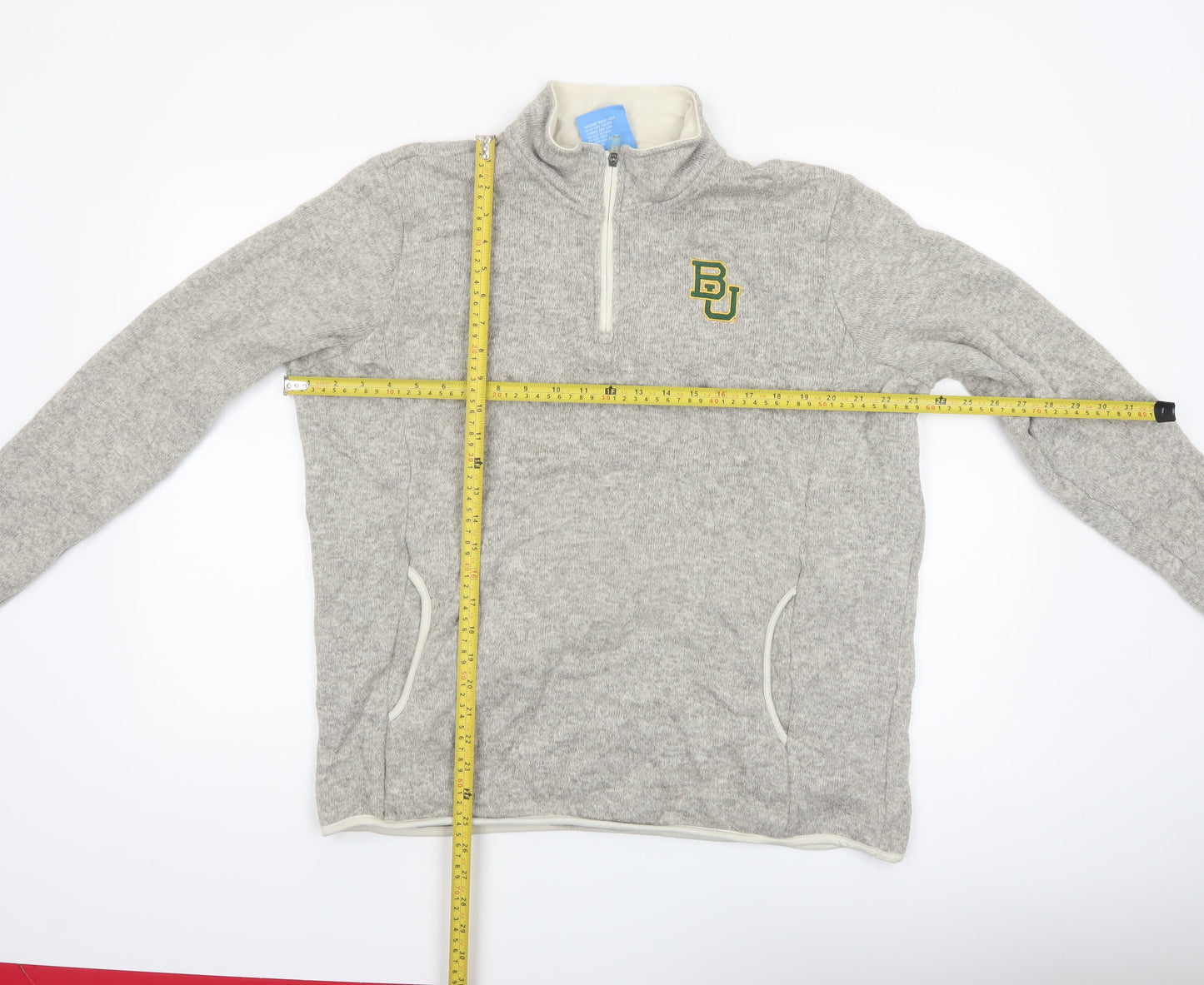 Charles River Apparel Women’s Grey 2XL 1/4 Zip Fleece Sweatshirt