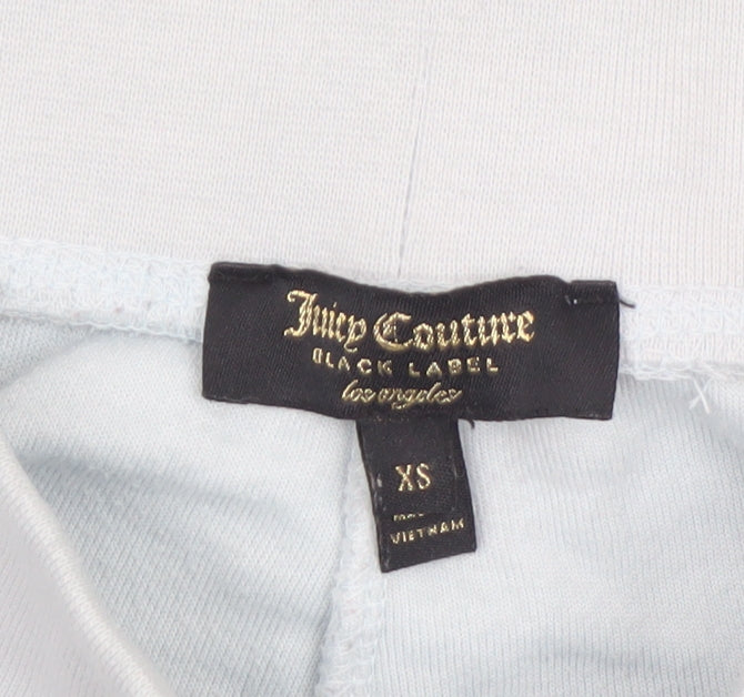 Juicy Couture Women's Blue Velour Jogger Trousers XS