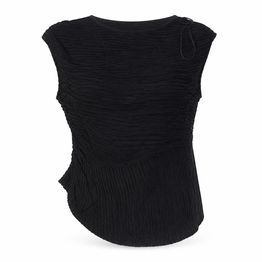Marks & Spencer Women’s Black Lyocell Tunic Blouse Size 12