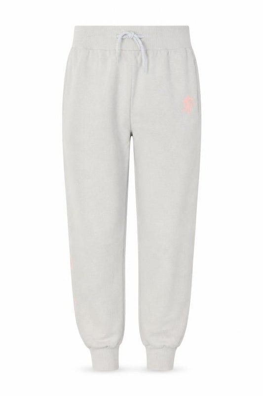 Gym King Womens Grey Jogger Trousers Size 8 Elastic Waist Cuffed Bottoms