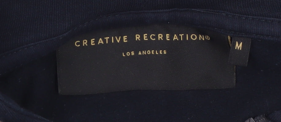 Creative Recreation Men's Blue Full Zip Hoodie Size M