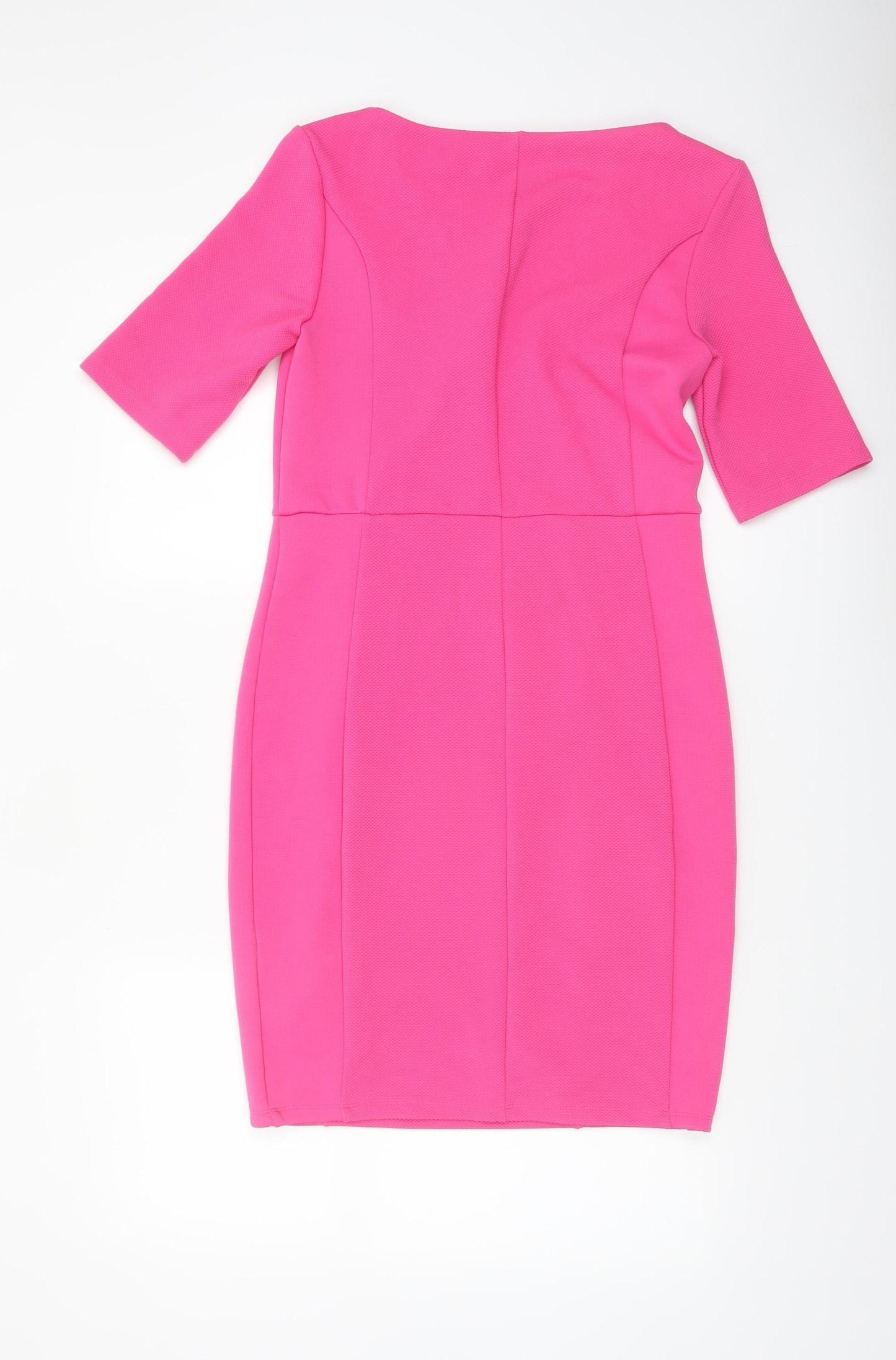 Dorothy Perkins Women’s Pink Bodycon Knee Length Dress Size 18