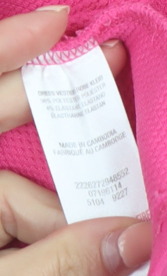 Dorothy Perkins Women’s Pink Bodycon Knee Length Dress Size 18