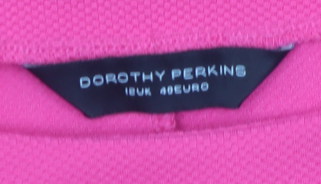 Dorothy Perkins Women’s Pink Bodycon Knee Length Dress Size 18