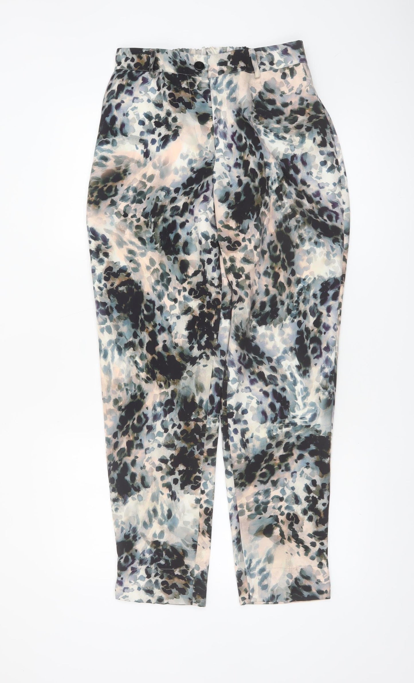 List Roma Women's Multicoloured Animal Print Trousers L