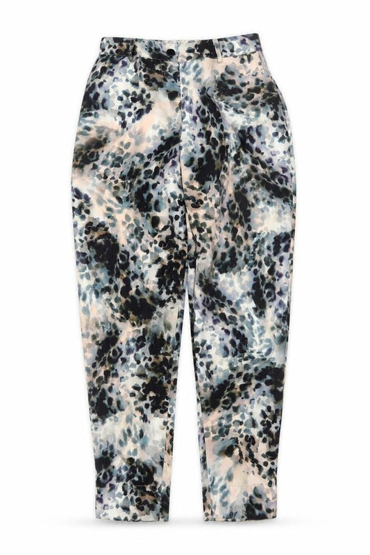 List Roma Women's Multicoloured Animal Print Trousers L