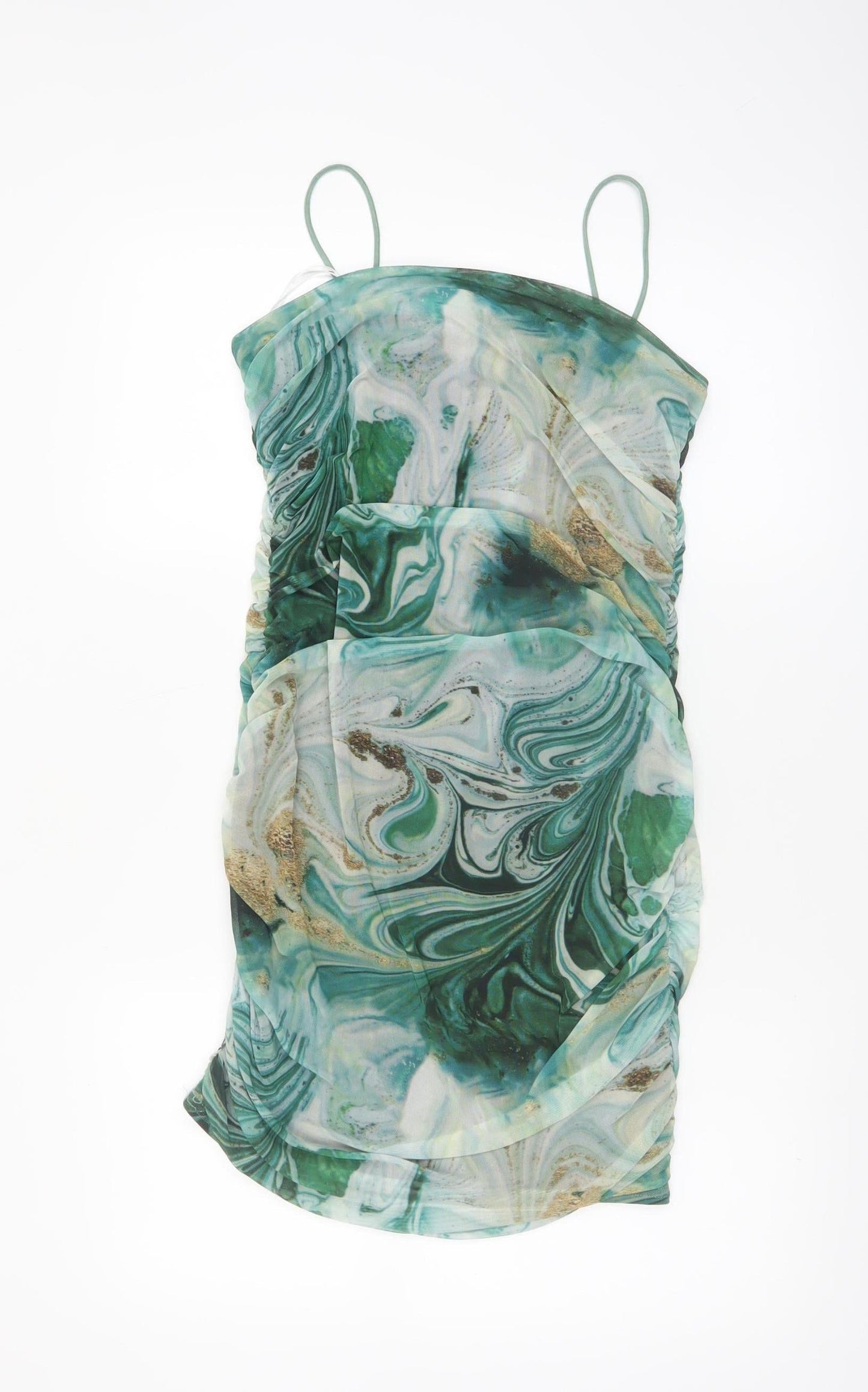 Select Women’s Multicoloured Bodycon Dress Size 12 Sleeveless Summer Party