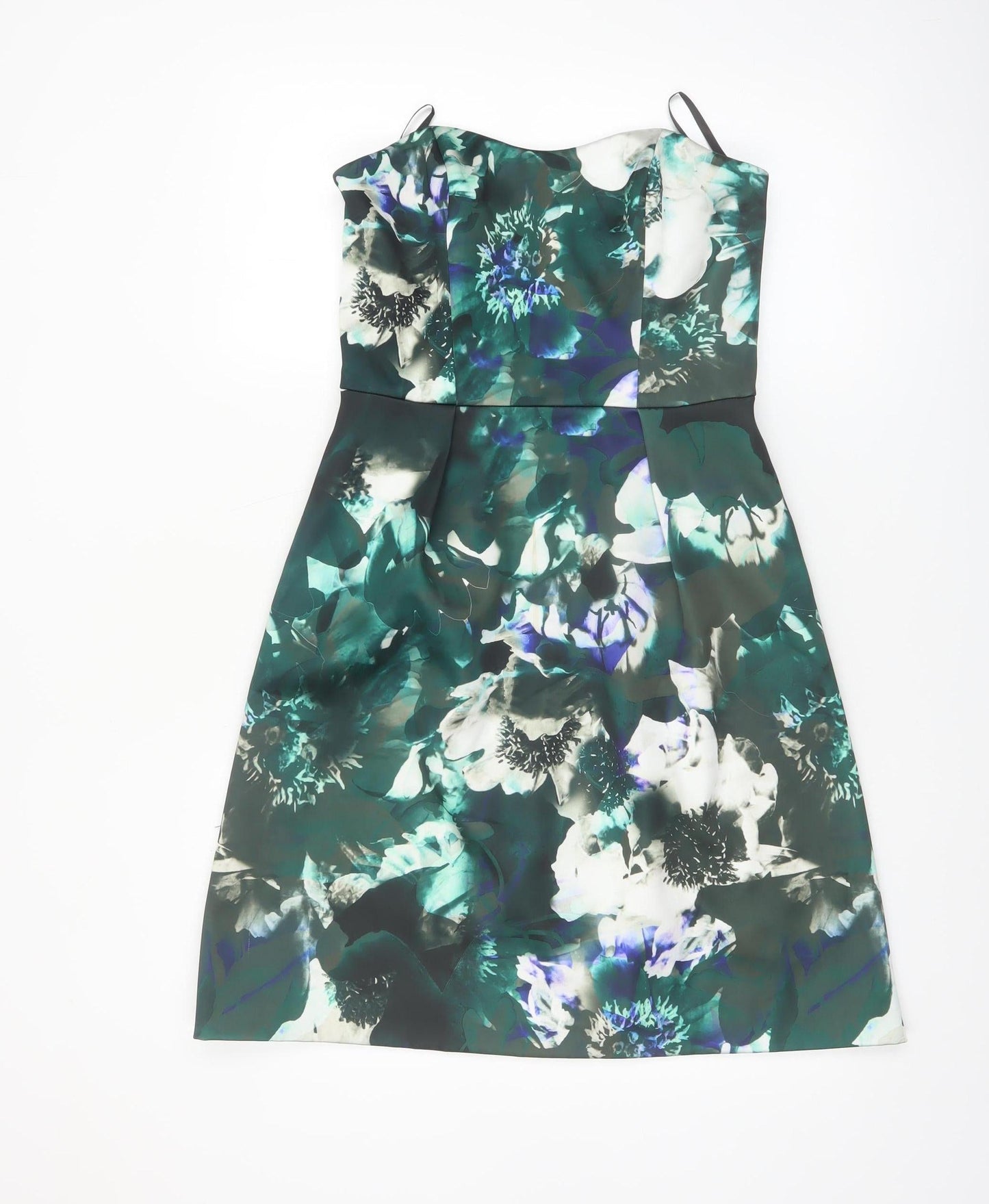Warehouse Women’s Multicoloured Floral Bodycon Dress Size 10