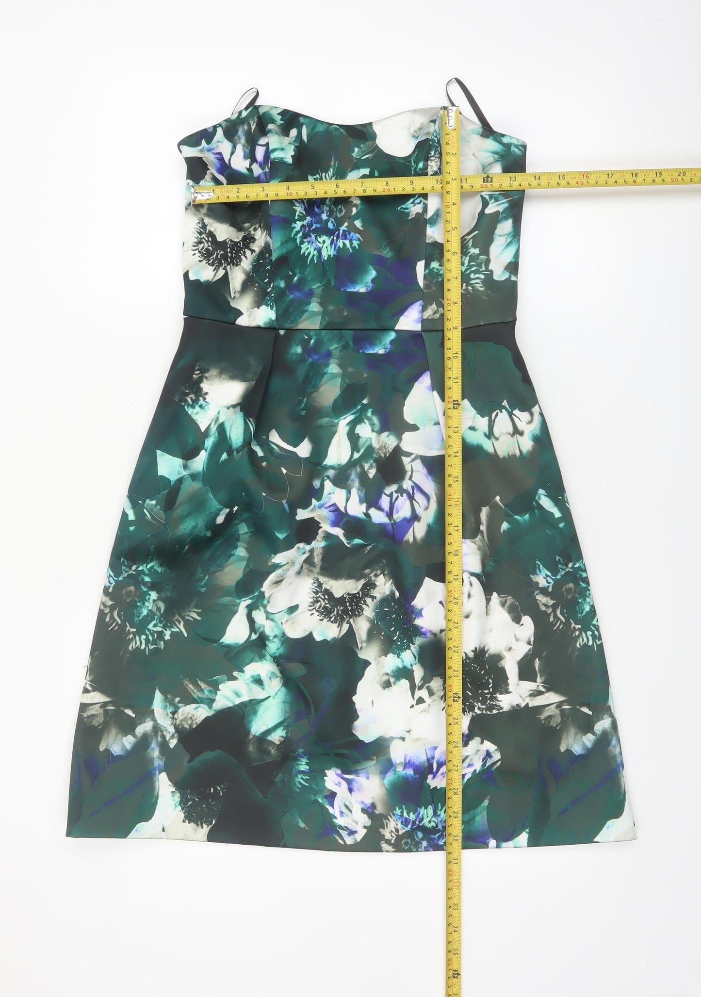 Warehouse Women’s Multicoloured Floral Bodycon Dress Size 10
