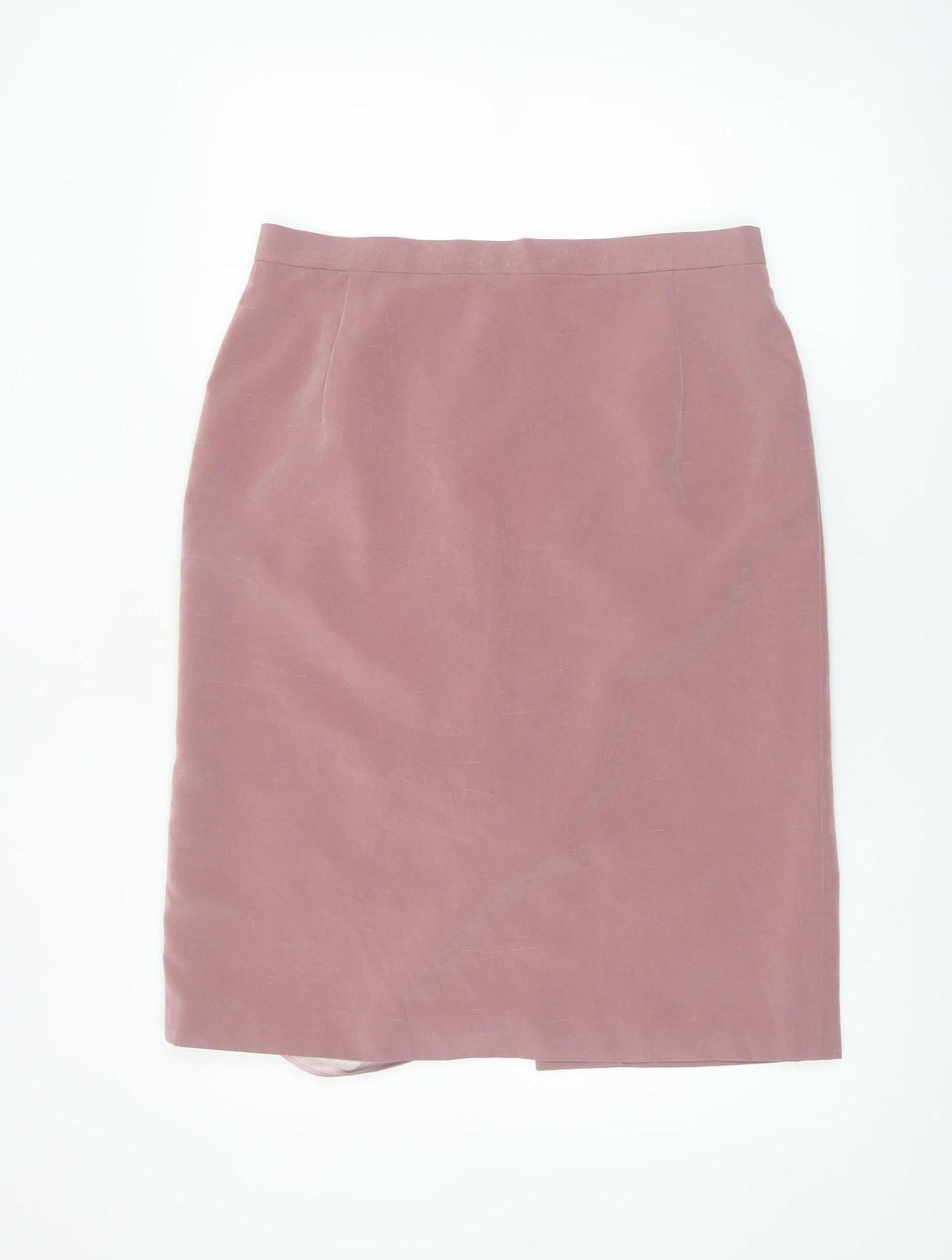 Jacques Vert Women's Pink Size 16 Pencil Skirt Lined Knee Length