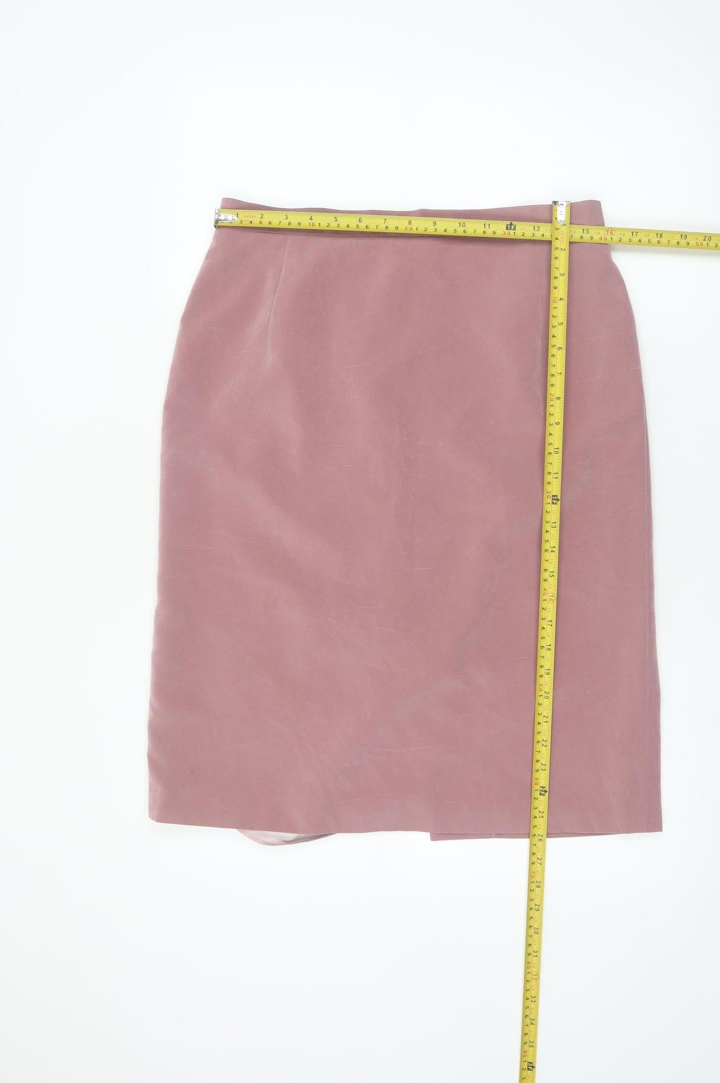 Jacques Vert Women's Pink Size 16 Pencil Skirt Lined Knee Length
