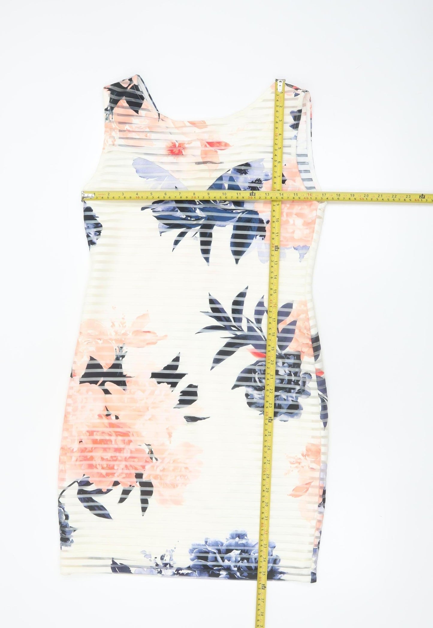 Quiz Women’s Multicoloured Floral Bodycon Dress Size 16