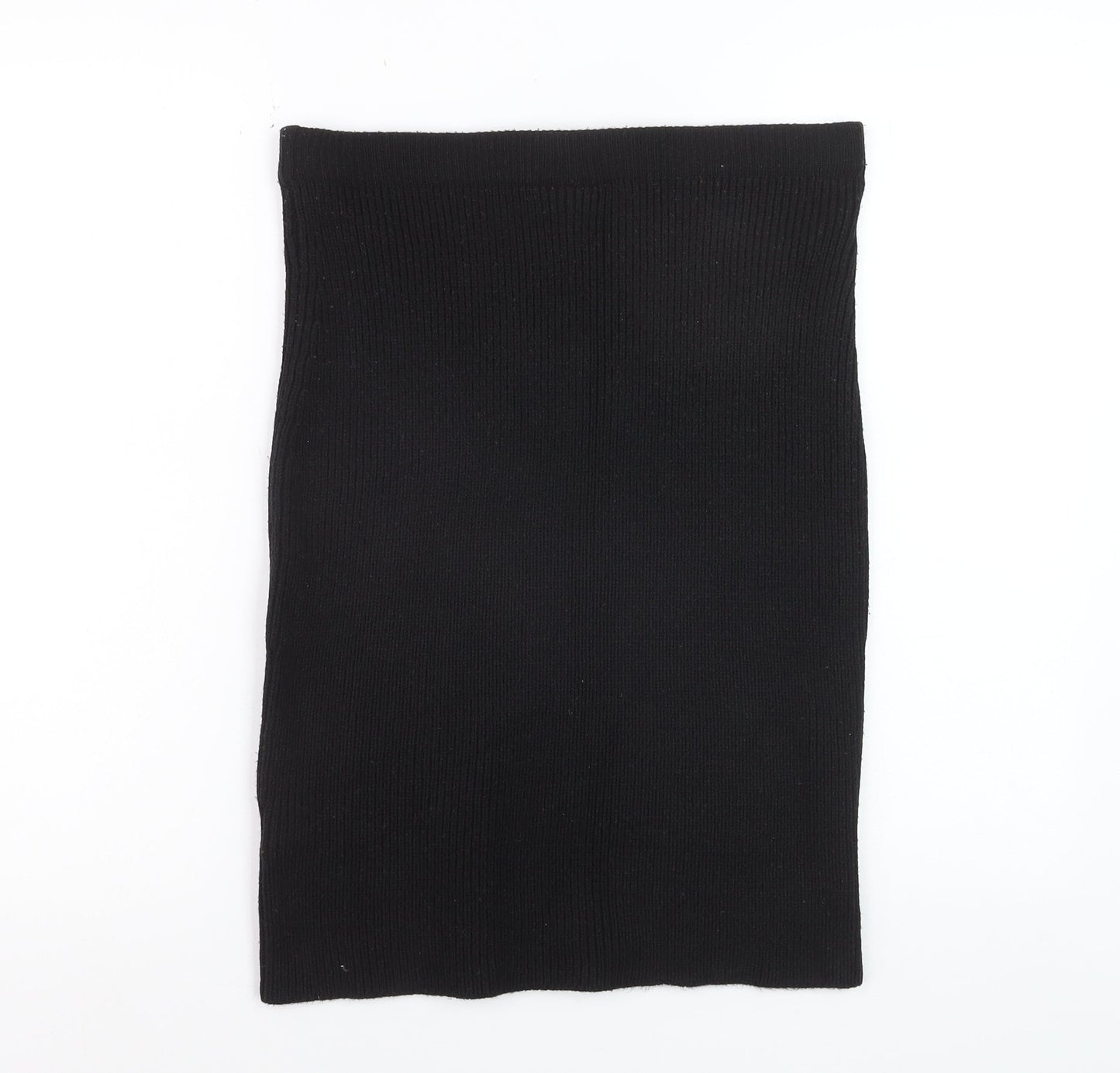 Next Petite Women's Black Knit Pencil Skirt Size 14