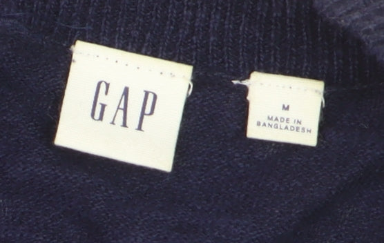 GAP Women’s Blue Cotton Rayon Long Sleeve Cardigan M