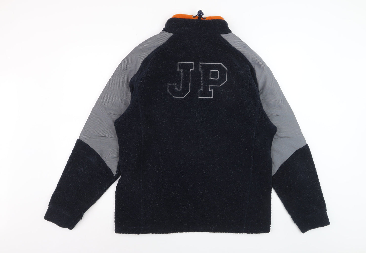 Jean Paul Men's Black Fleece Full Zip Jacket Size L Outdoor Casual