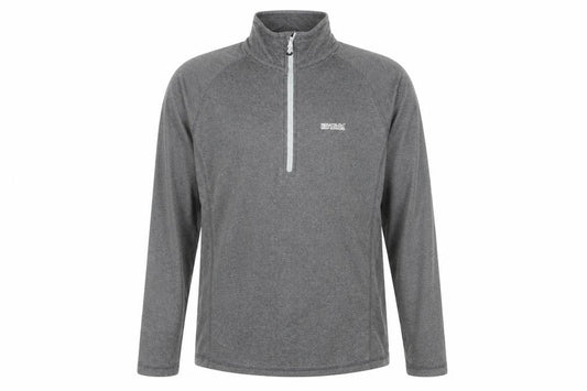 Regatta Men's Grey 1/4 Zip Pullover Sweatshirt Size L Outdoor Fleece