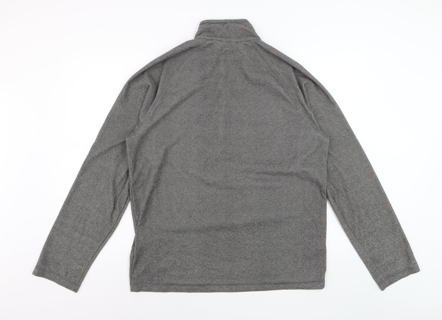 Regatta Men's Grey 1/4 Zip Pullover Sweatshirt Size L Outdoor Fleece