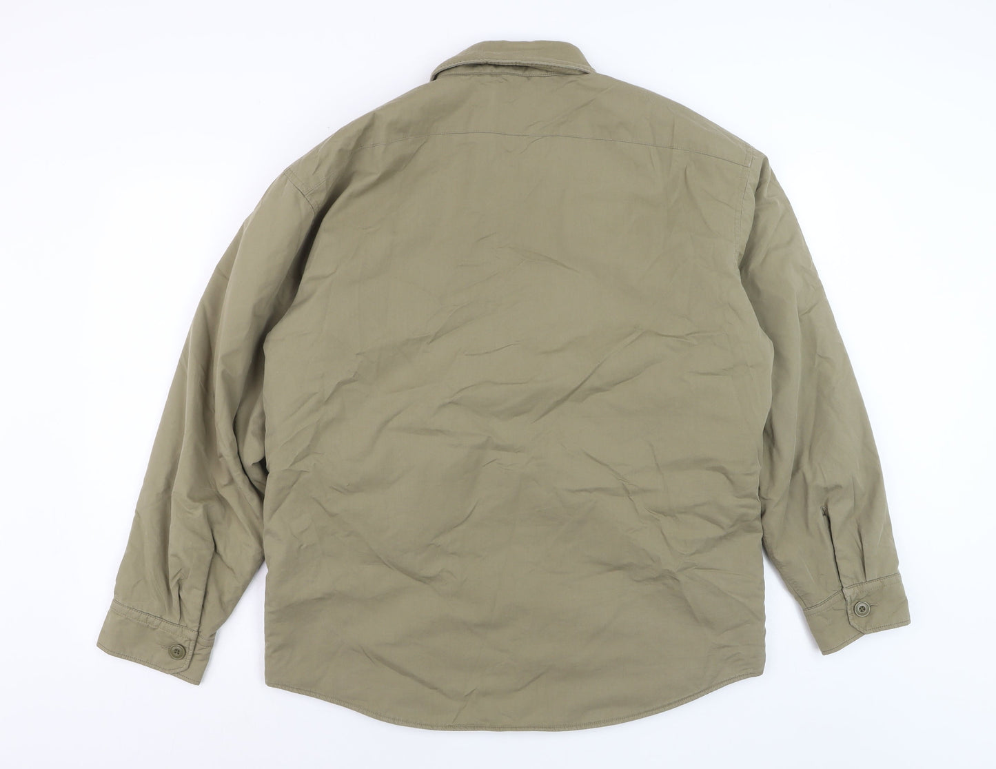 Uniqlo Men's Green S Basic Lightweight Cotton Jacket
