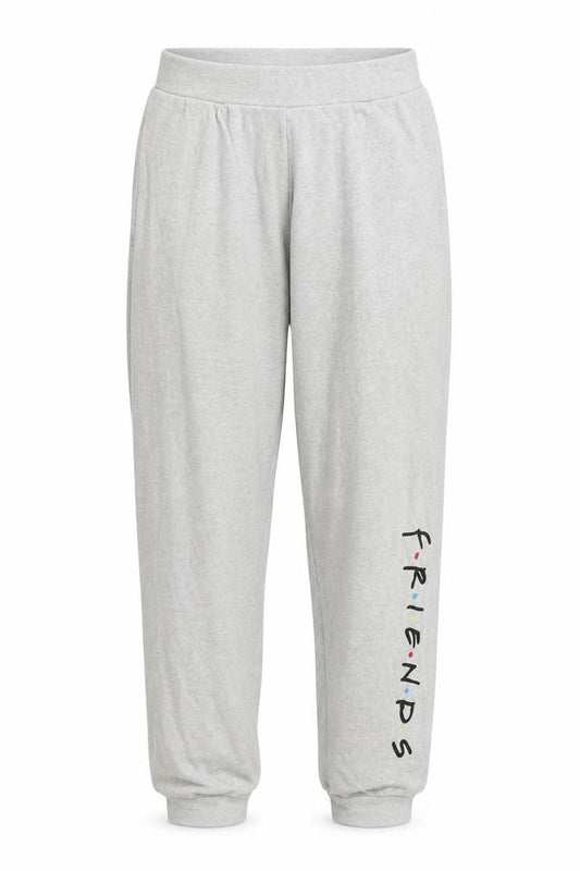 Friends Womens Grey XS Jogger Lounge Trousers