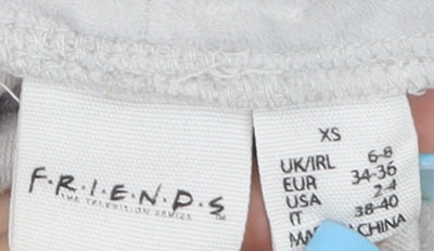 Friends Womens Grey XS Jogger Lounge Trousers