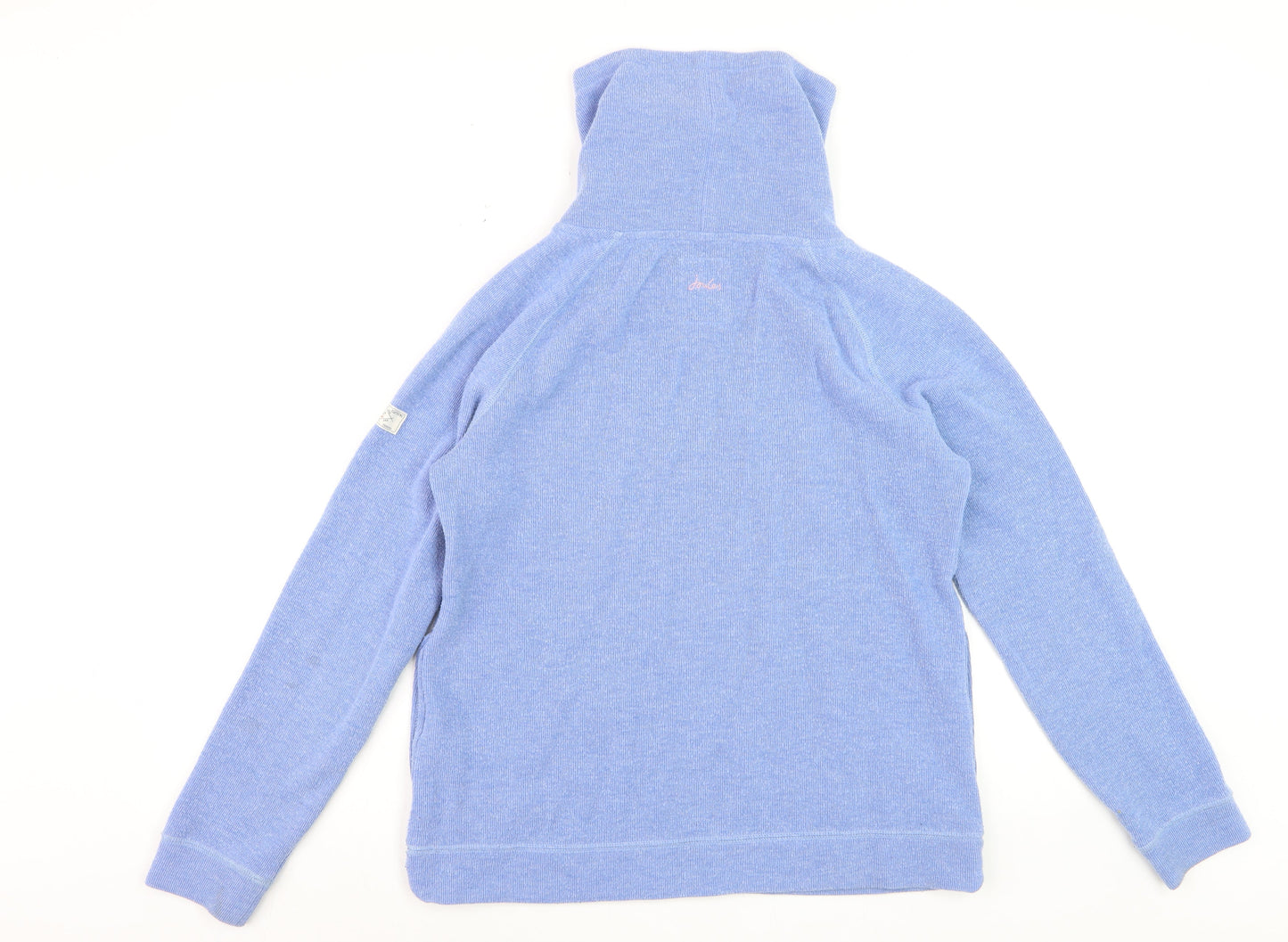Joules Women's Blue Pullover Sweatshirt UK 12 Cotton Blend