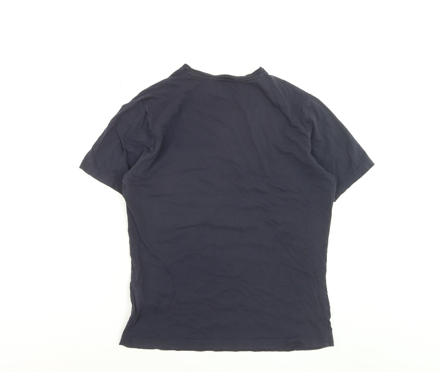 Vivienne Westwood Men's Blue Cotton Logo T-Shirt Size L