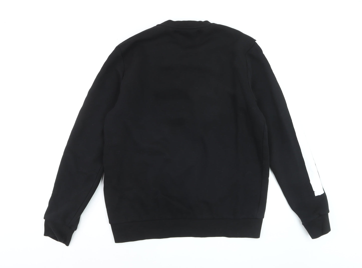 Jameson Carter Men's Black XL Pullover Sweatshirt Crew Neck Logo