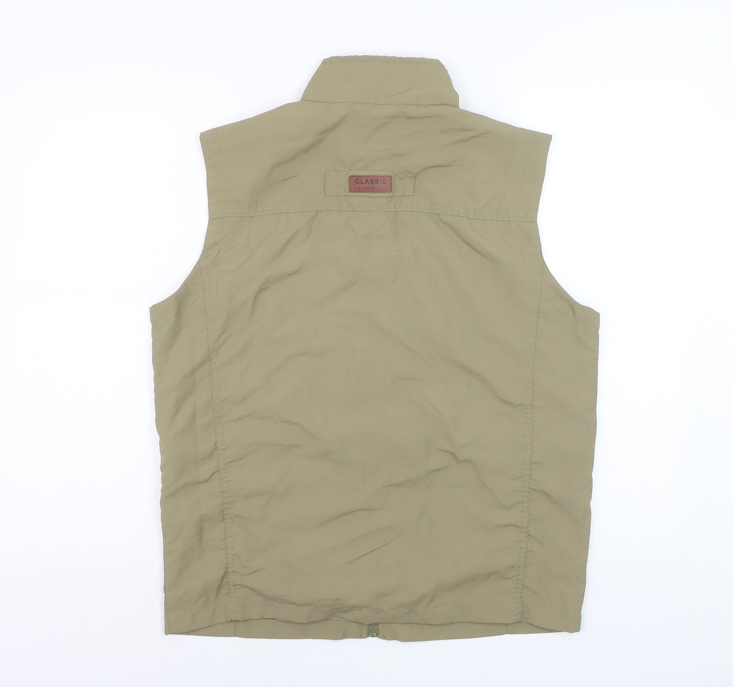 Outdoor Mens Beige XL Bodywarmer Waistcoat Hiking Gilet