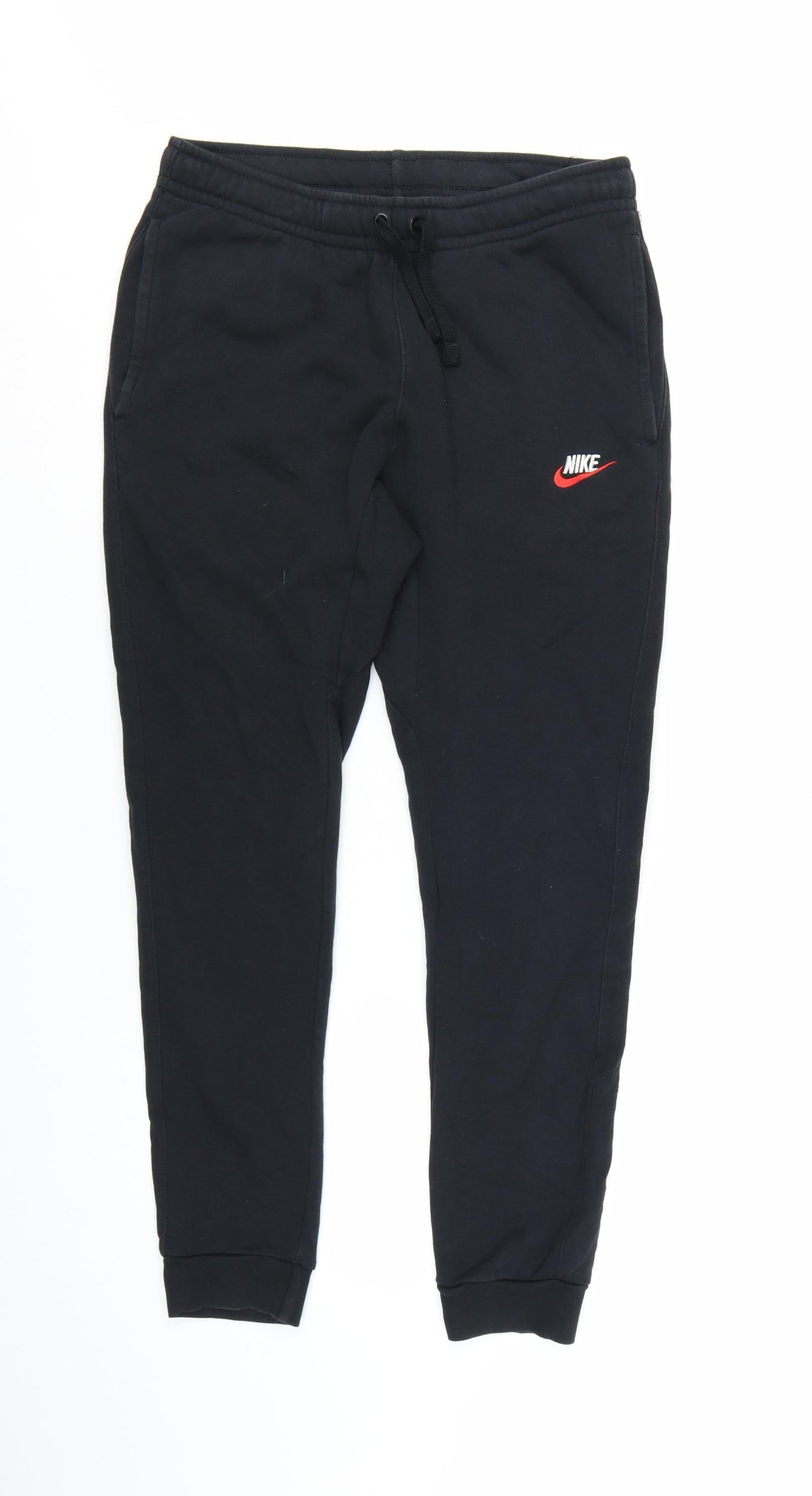 Nike Men's Black Jogger Sweatpants Small Cotton Blend Casual