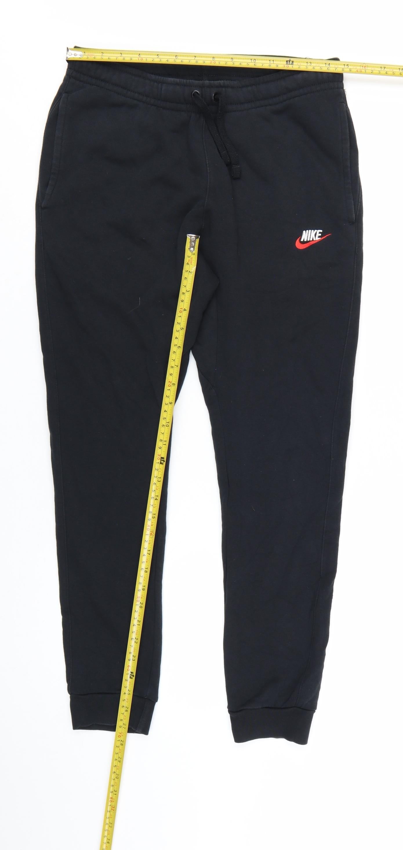 Nike Men's Black Jogger Sweatpants Small Cotton Blend Casual