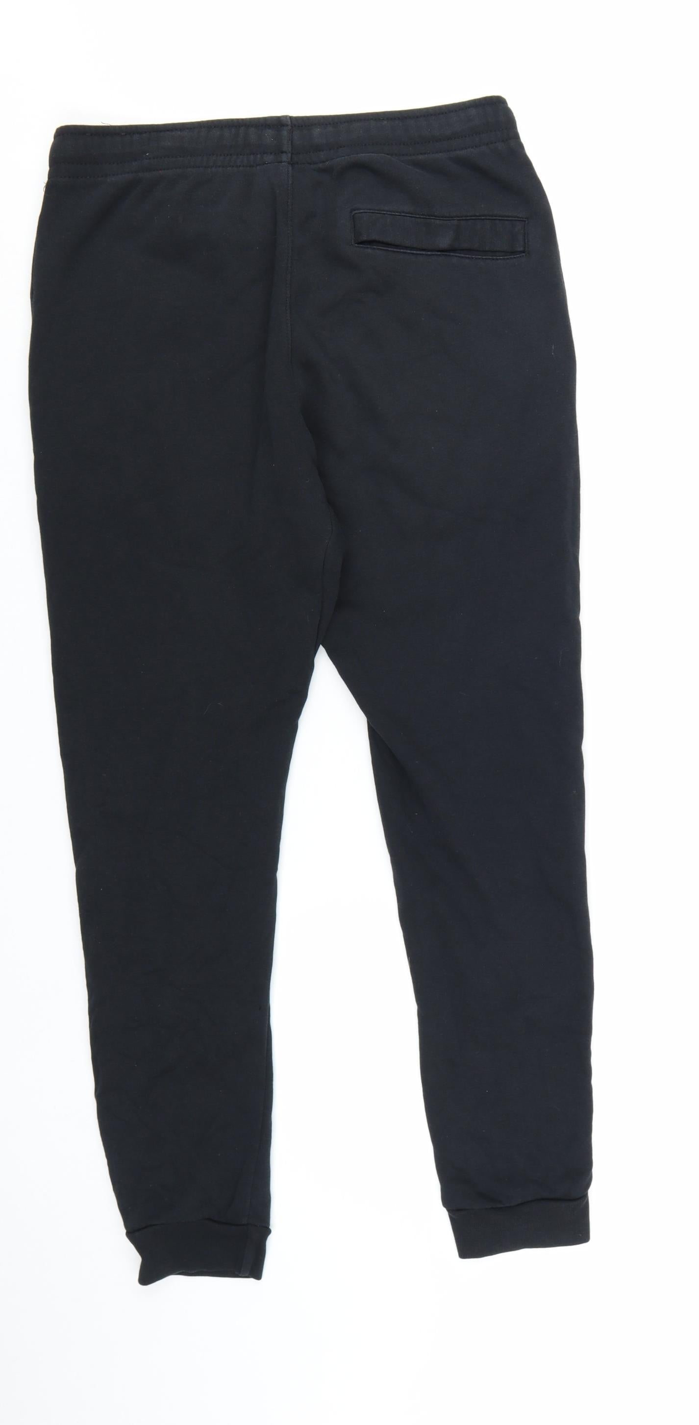 Nike Men's Black Jogger Sweatpants Small Cotton Blend Casual
