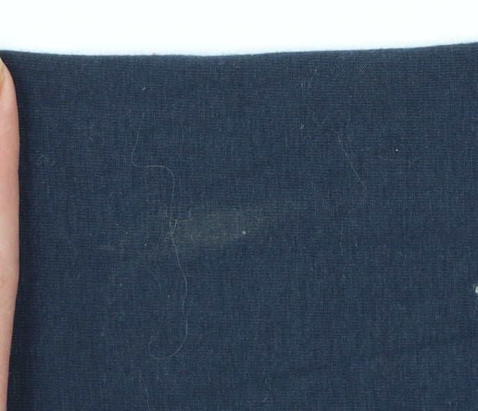 Barbour Men's Blue Long Sleeve Crew Neck Jersey T-Shirt L