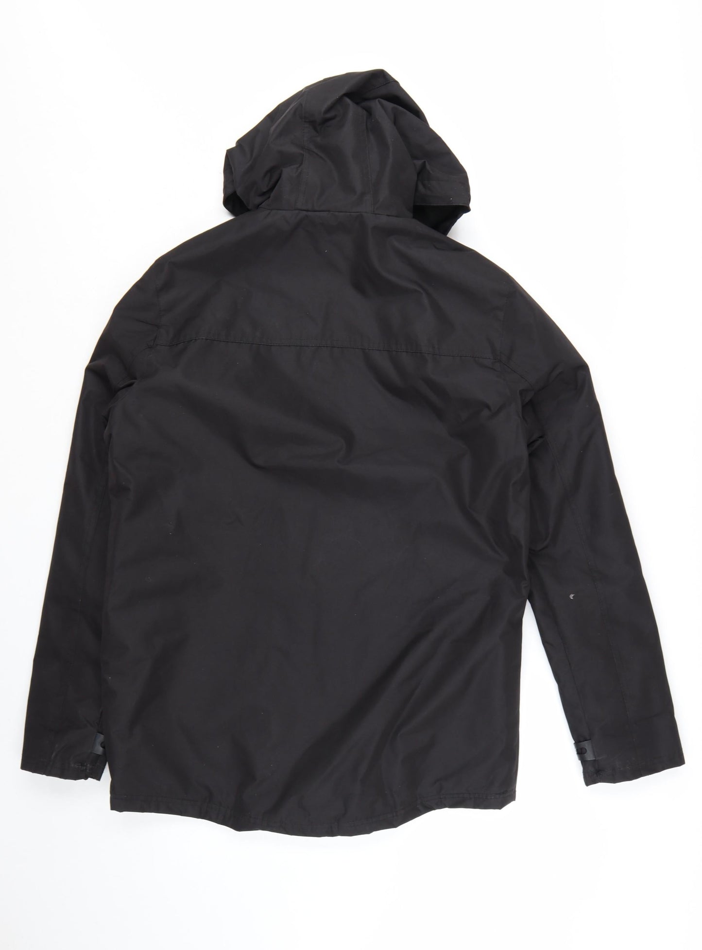No Fear Men's Black XS Hooded Waterproof Parka Jacket